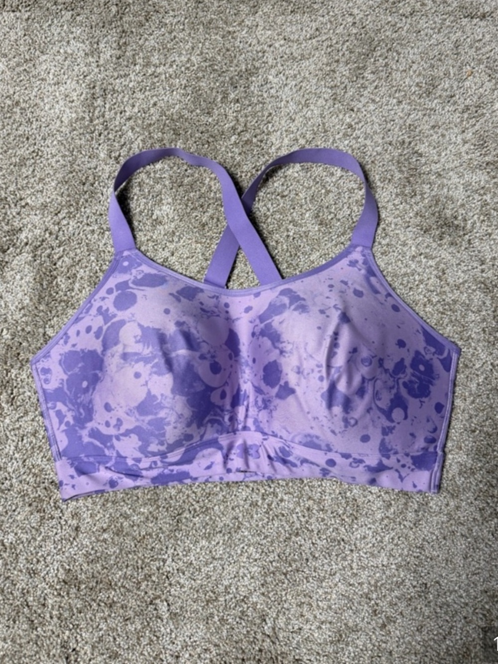 Under Armour Lavender/Purple Molded Sports Bra